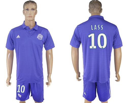 Marseille #10 LASS Sec Away Soccer Club Jersey